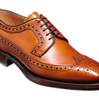 Calvay - Cedar Grain Mens Longwing Brogue Shoe