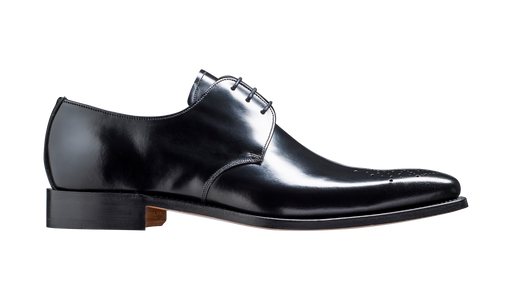 Mens black derby shoes sale sales
