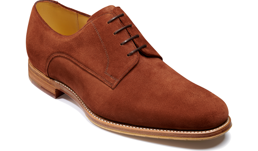 Ellon Polo Brown Suede Barker Shoes USA - Main Image