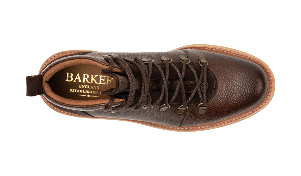 Frank - Choc Grain Choc Suede | Barker Shoes USA Frank - Choc Grain Choc Suede | Barker Shoes USA