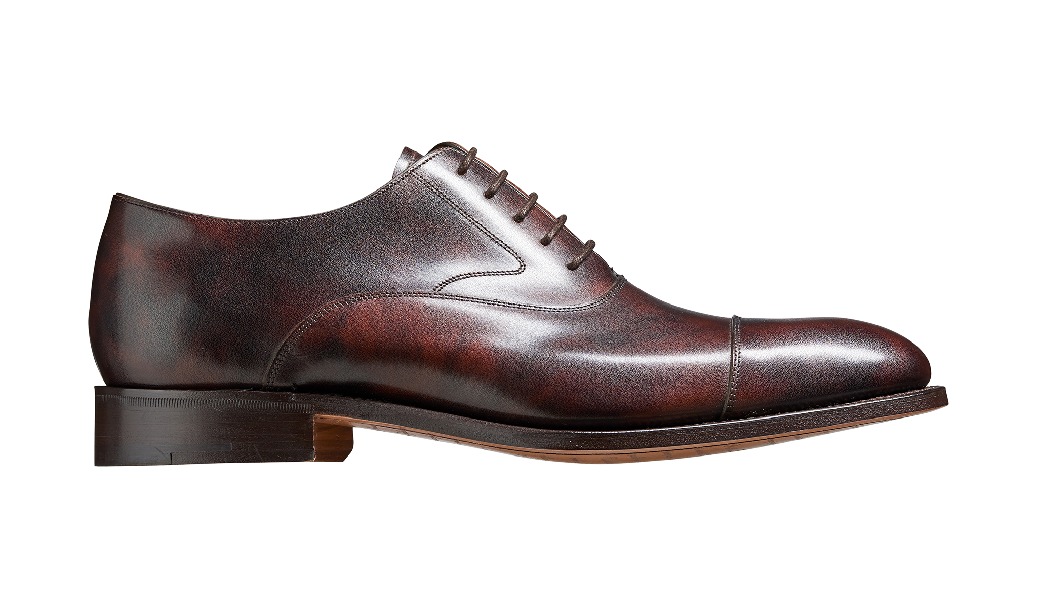 Falsgrave - Dark Brown Shadow Calf Oxford | Mens Oxford