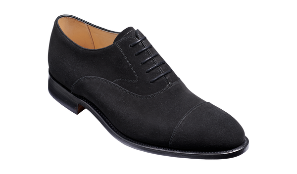 Falsgrave - Black Suede Oxford | Barker Shoes Falsgrave - Black Suede Oxford | Barker Shoes
