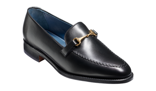 Frank - Black Calf Loafer Shoe