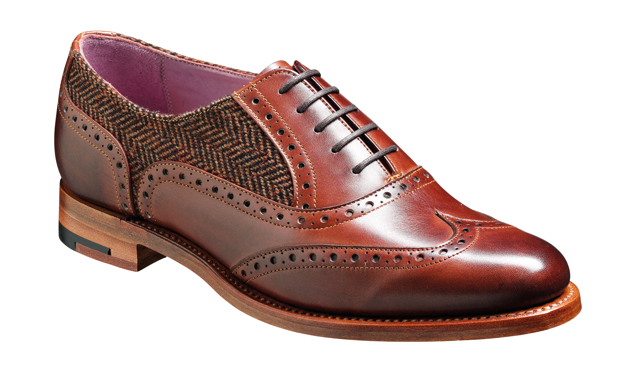 Ladies heeled brogue shoes outlet