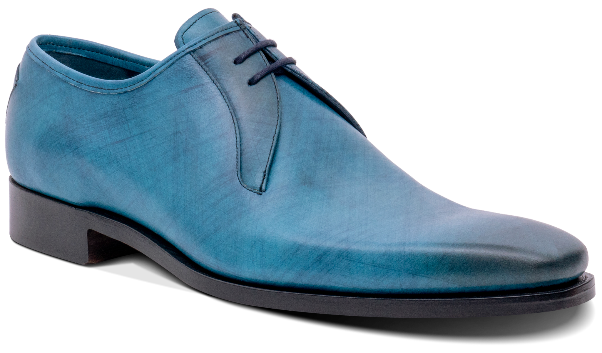 Derwent - Blue Calf Hatch Effect | Barker Shoes USA