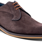 Derby - Bitta Choc Suede