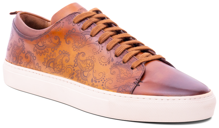 barker Paisely - Cedar Hand Painted