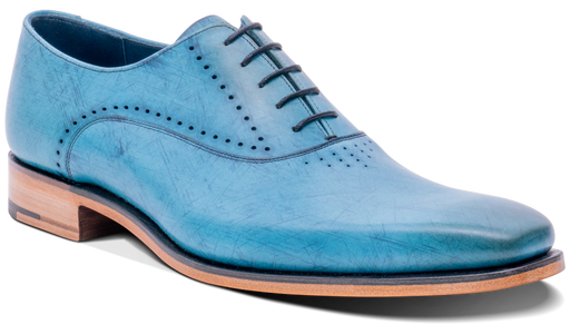 Witney - Blue Calf Hatch Effect | Barker Shoes USA Witney - Blue Calf Hatch Effect | Barker Shoes USA