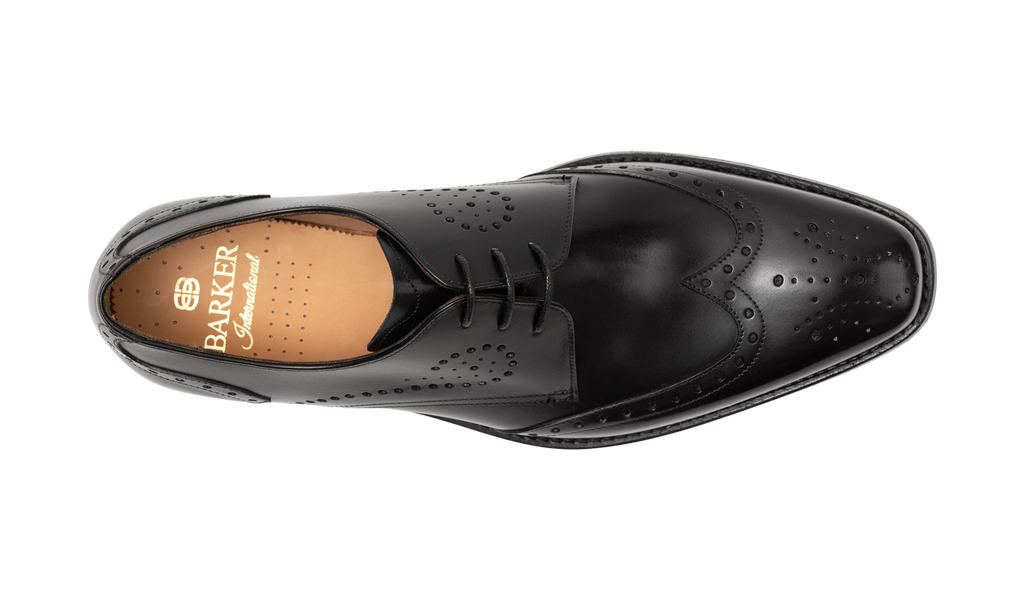 George - Blk Calf - 9 / F / 7mm Leather / Rubber Sole George - Blk Calf - 9 / F / 7mm Leather / Rubber Sole