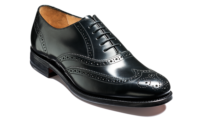 barker Glasgow - Black Hi-Shine