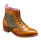 Grace - Cedar Calf / Green Tweed - Women Lace up Boot