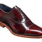 Hartley - Brandy Hi-Shine Oxford toe-cap Shoe