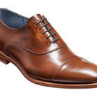 Hartley - Cedar Hi-Shine Oxford toe-cap Shoe