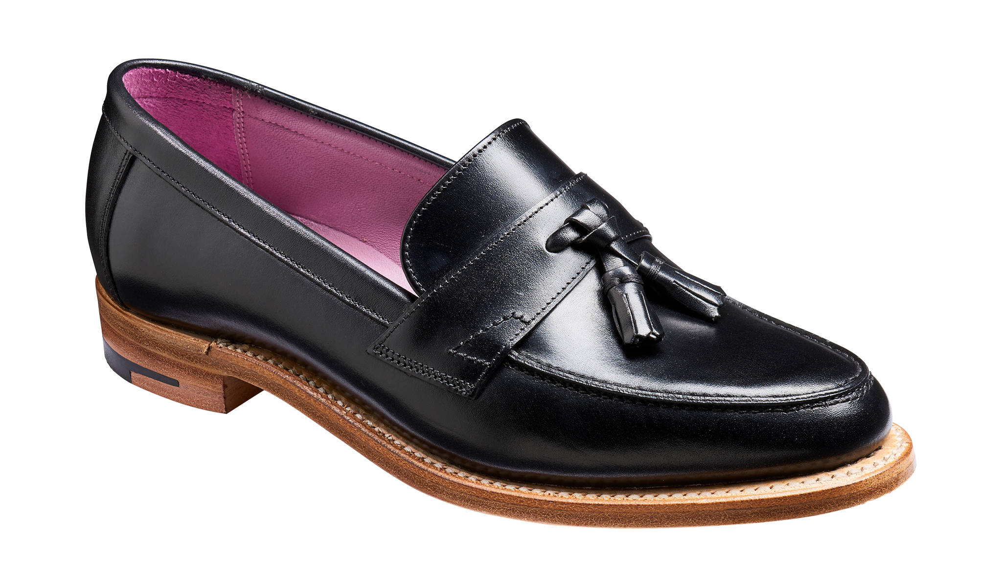 Imogen - Black Calf | Womens Tassel Loafer Shoe | | Shoes USA