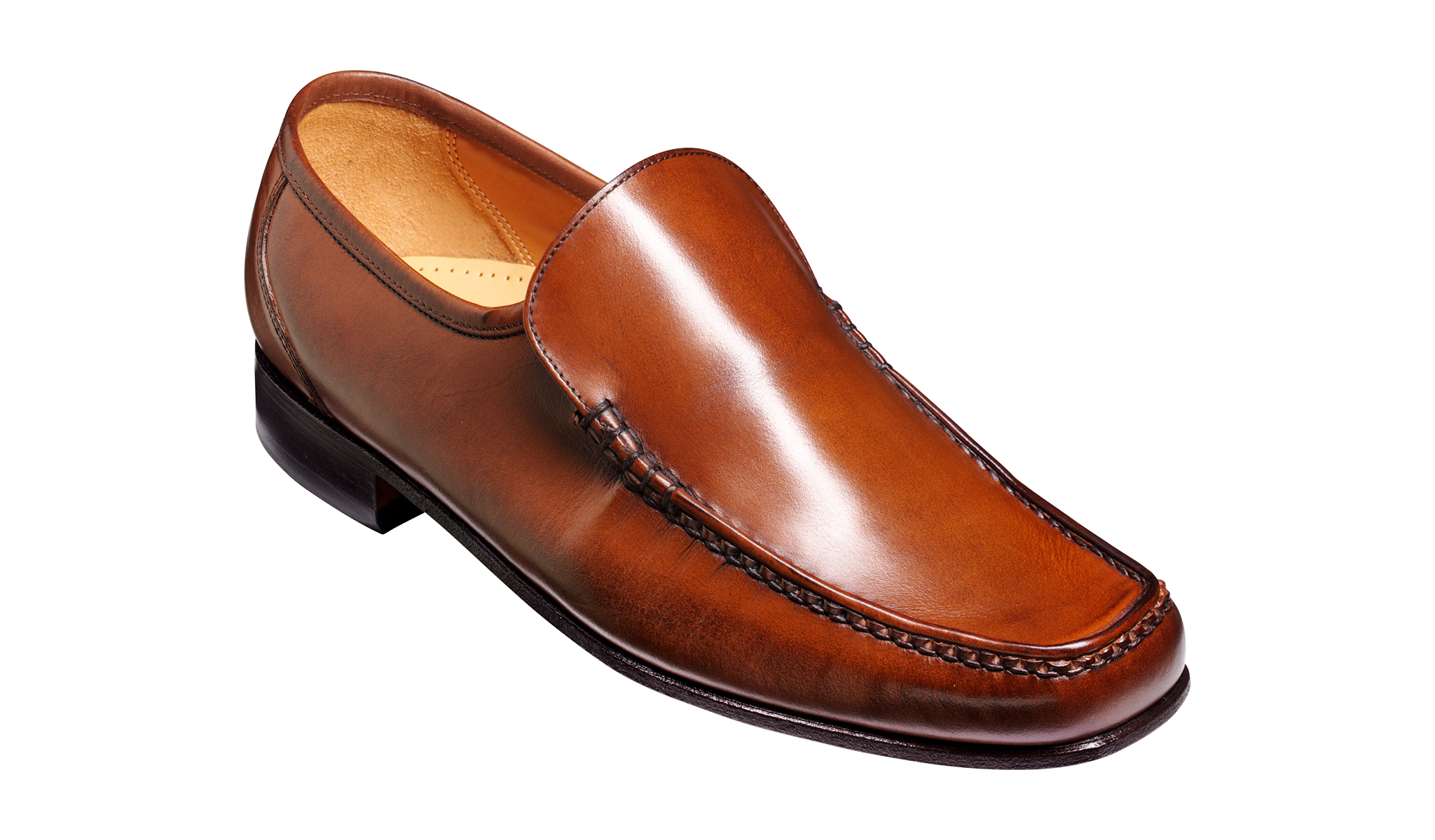 Javron - Brown Burnished Calf | Mens Loafer | | Barker Shoes USA