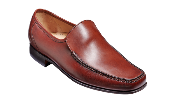 Javron - Cherry Calf | Mens Loafer | | Barker Shoes USA