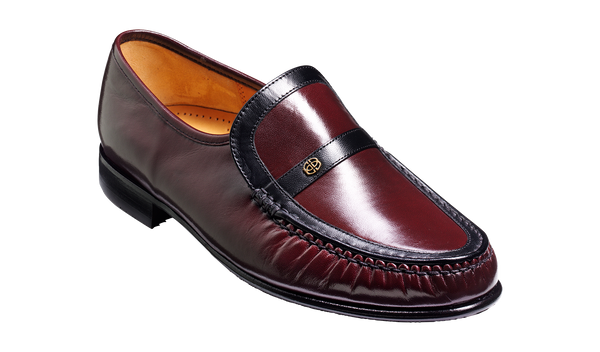 Naot Director Handcrafted Black Burgundy Fade Leather Loafers  EU 47 US men\'s 14 Director | Naot Footwear US main image 4