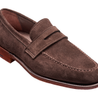 Jevington - Bitter Choc Suede Loafer