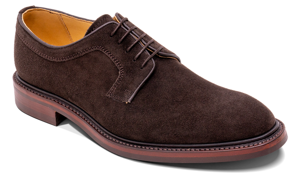 Kirkby - Dark Brown Suede | Barker Shoes USA
