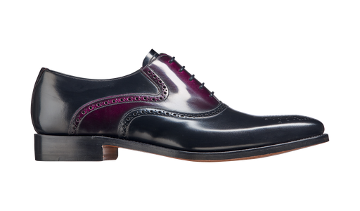 Langley - Black Aubergine Hi-Shine