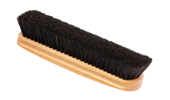 Horse Hair Shoe Polishing Brush Grey - Well designed brush