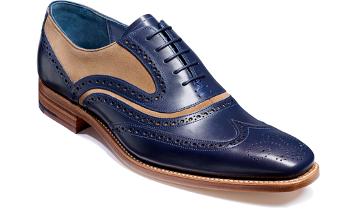 McClean - Navy Calf / Snuff Suede