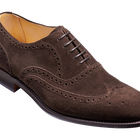 Malton - Burnt Oak Suede Brogue