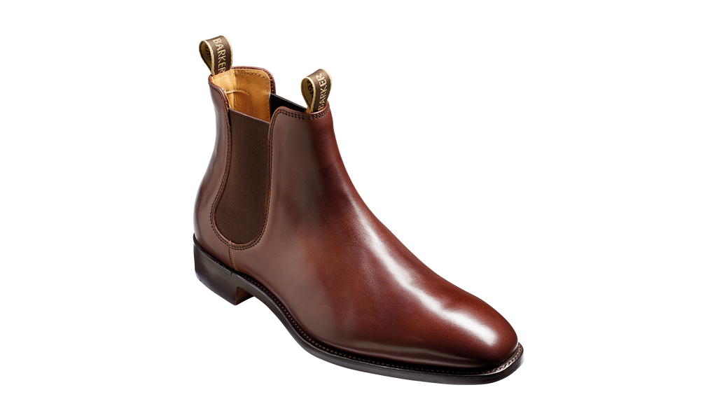 Mansfield - Walnut Calf | Mens Boot | | Barker Shoes USA
