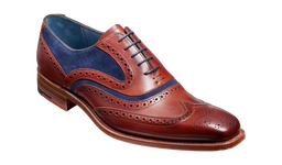 注目の福袋をピックアップ！ McClean - Cedar Calf / Blue Suede | Mens Oxford Brogue 靴
