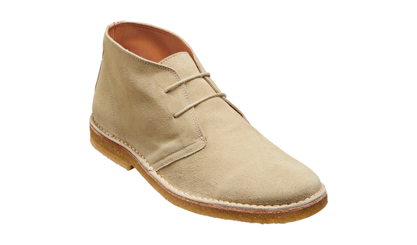 Monty - Sand Suede | Mens Boot | | Barker Shoes USA