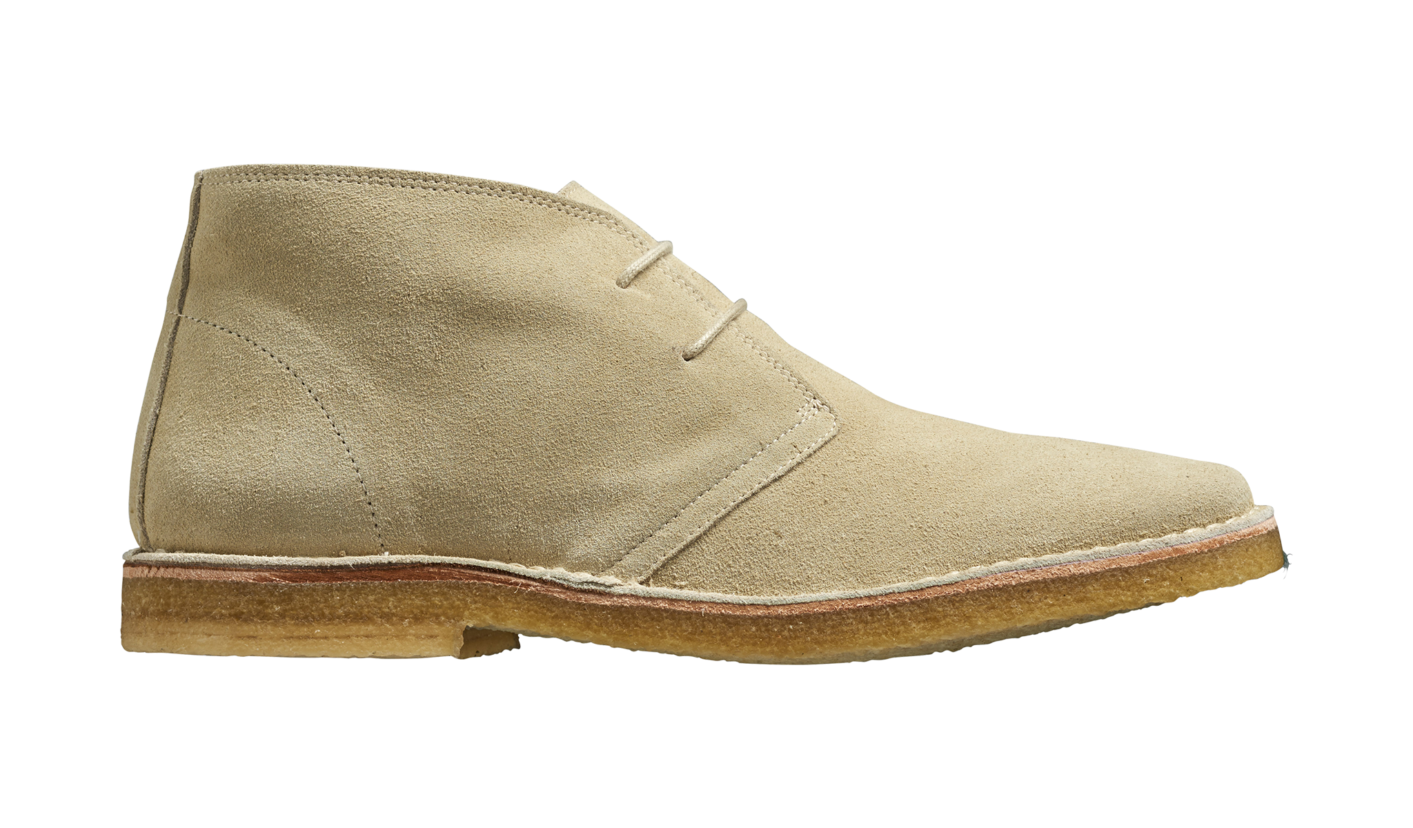 Sand top suede boots