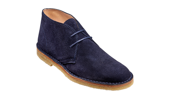 Monty - Navy Suede Boot