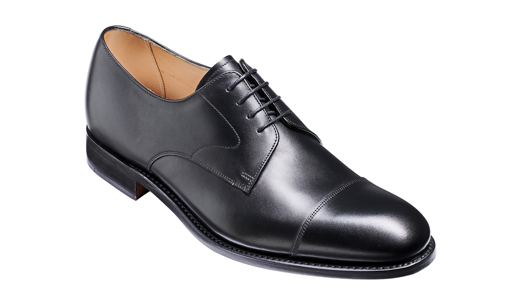mens leather sole dress shoes Bloch-300M MEN'S HARD SHOE G width fittings with leather and Dainite sole options. Morden - Black Calf Derby