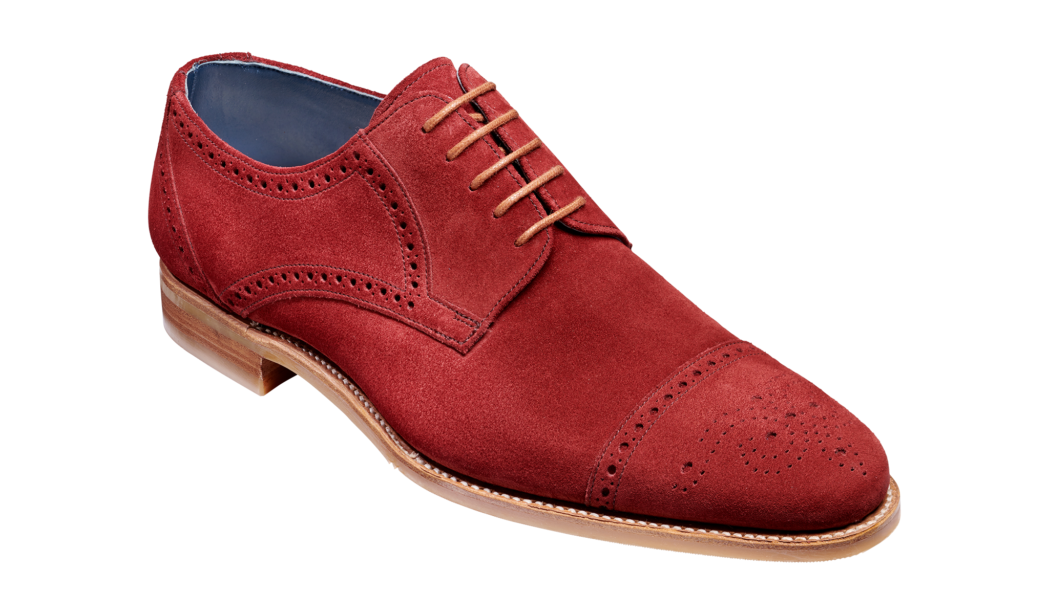 - Burgundy Suede | Derby Shoes | | Barker Shoes USA