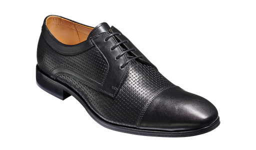 Pytchley - Black Calf Weave Derby