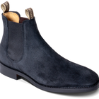 Sutton - Black Waxy Suede