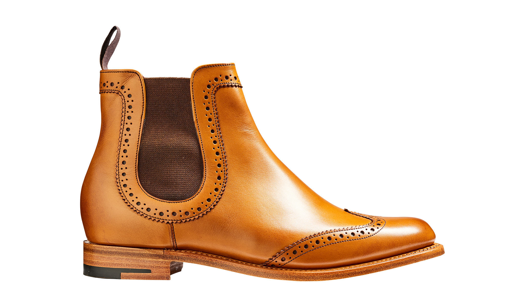 Sabrina Cedar Calf Womens Chelsea Boot Barker Shoes USA