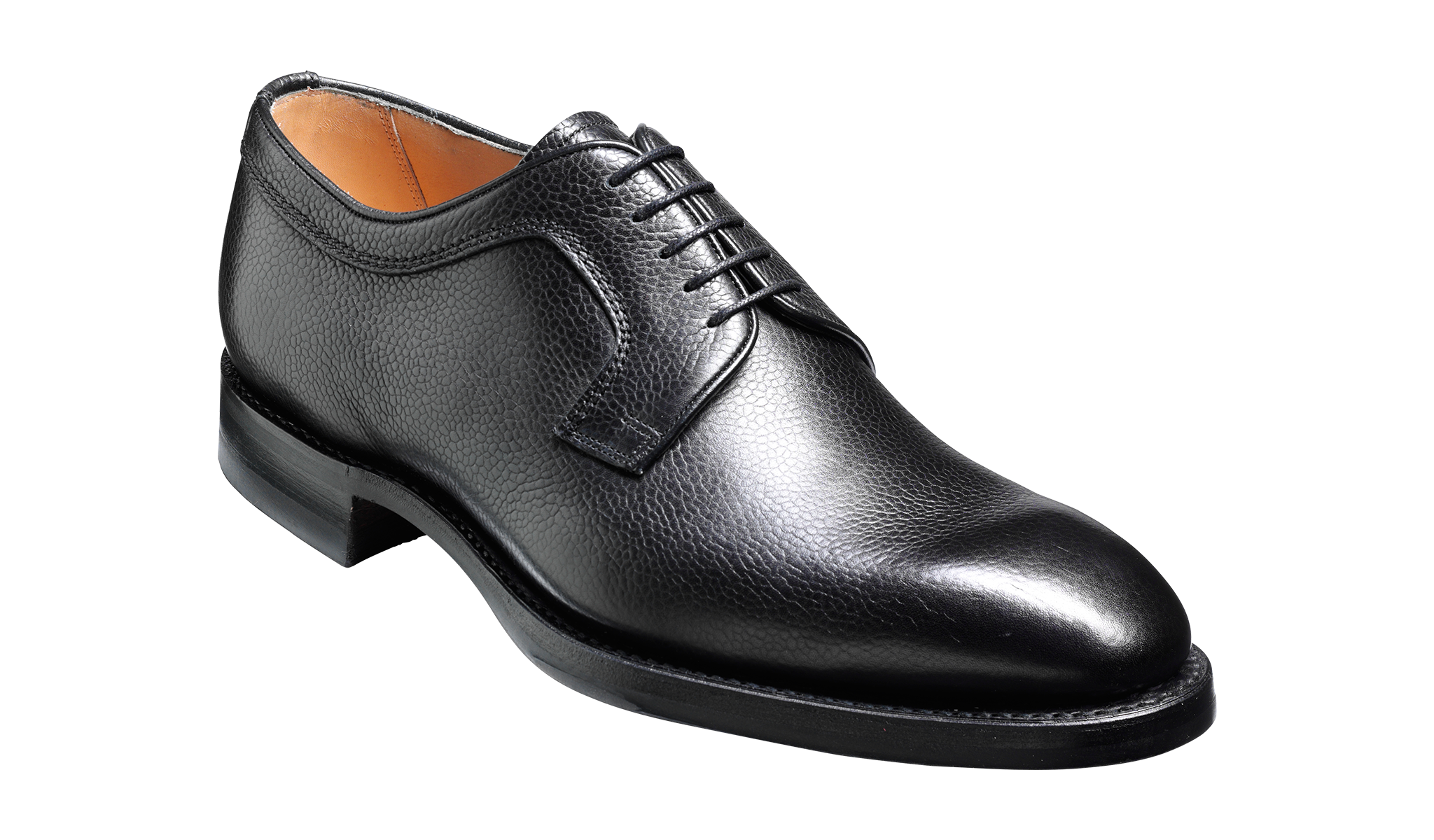 Buy Black Standard Fit Leather Plain Derby Shoes from Next USA