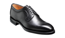 Derby Plain Classic Shoes - Black