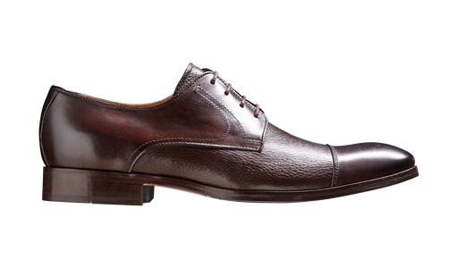 Southwold - Dark Brown Calf / Deerskin Derby