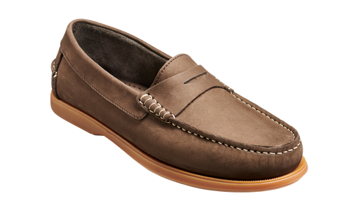 Tony - Brown Nubuck Loafer