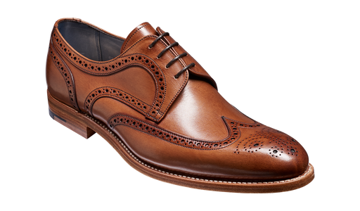 Victor - Brown Hand Painted Oxford Derby