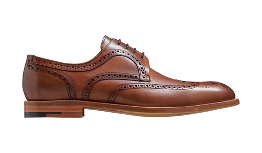 Victor - Brown Hand Painted Oxford Derby