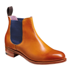 Violet - Cedar Calf / Blue Elastic Boot