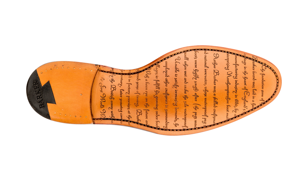 Fleet - Antique Rosewood Calf Wingtip Shoes