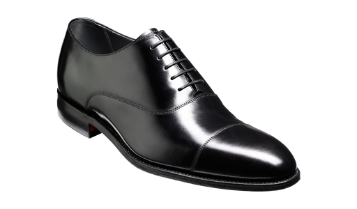 Winsford Black Hi Shine Oxford 8