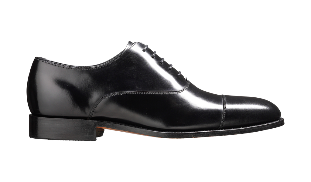 Winsford - Black Hi-Shine Oxford | Mens Oxford | | Barker Shoes USA