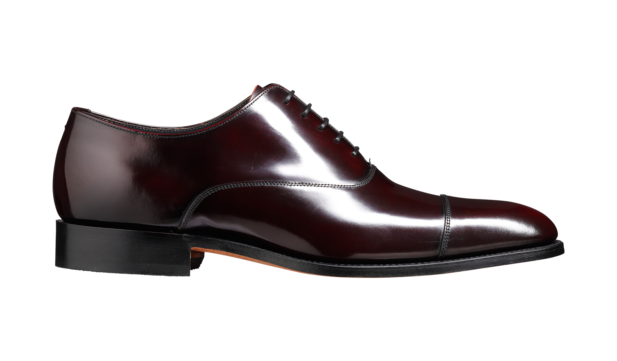 Winsford - Burgundy Hi-Shine Oxford | Mens Oxford | | Barker Shoes USA